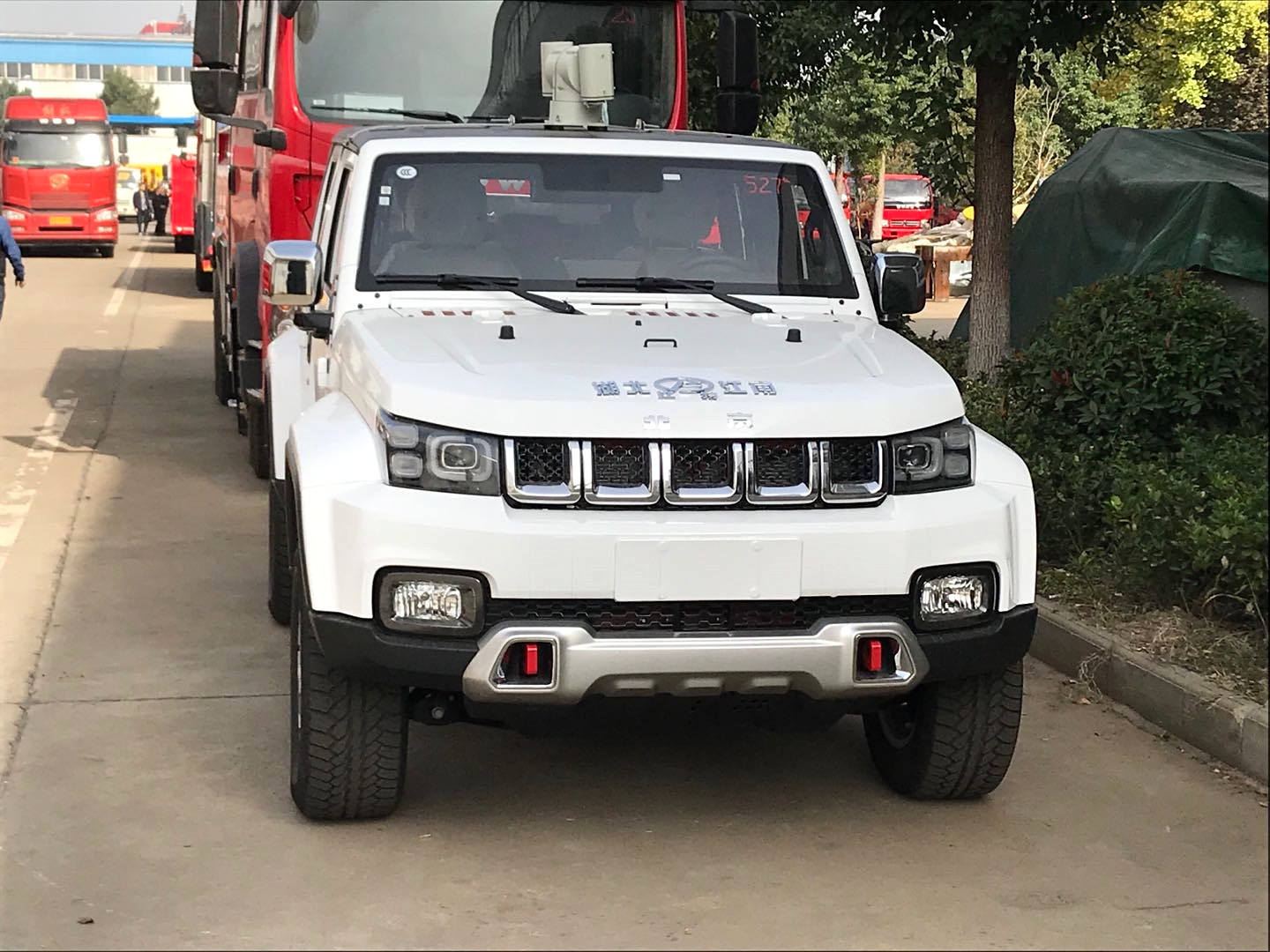 北汽四驅森林防火指揮車